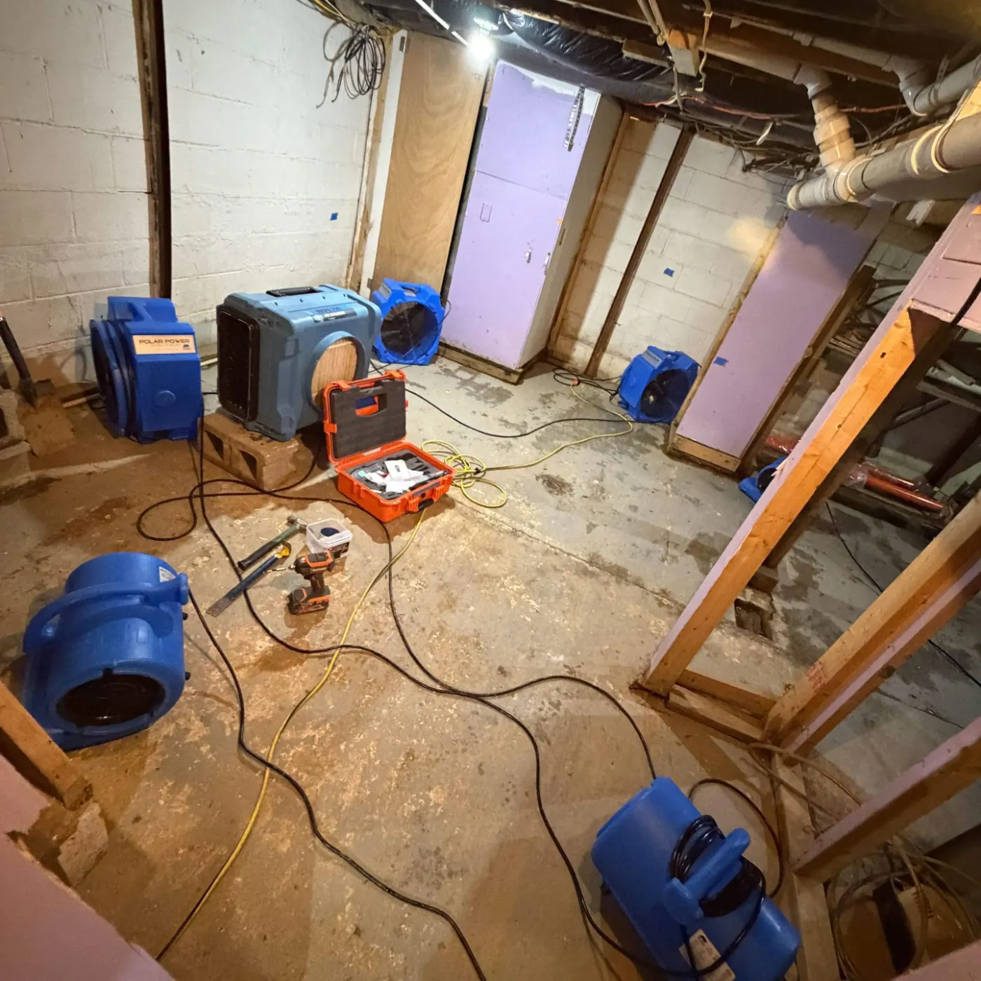 Documented commercial restoration in Crothersville, IN